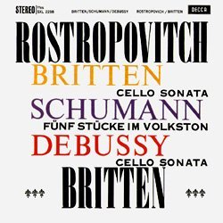Mstislav & Benjam Rostropovich/Britten-Sonata In C For Cello (SXL 2298)
